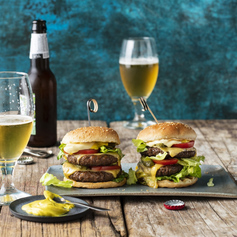 Privat: Double Dutch cheeseburger met Beemster Oud