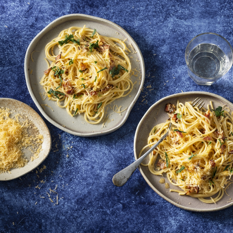 Privat: Steenkolen spaghetti met Beemster Extra Oud