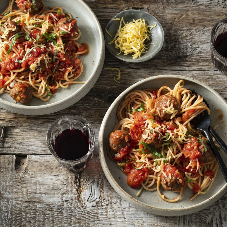 Privat: Spaghetti met Beemster kaasgehaktballetjes